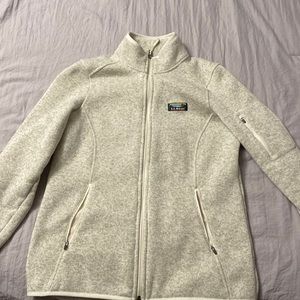 Womens LL. Bean full-zip sweater